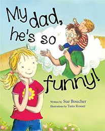My dad he's so funny Book Cover